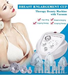 Portable Slim Equipment The Popular Vacuum Therapy Machine Desktop Breast Cup Enhancement Massage Sucking Cupping Nursing Breast E7906543