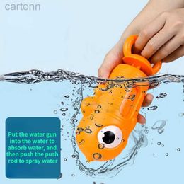 Gun Toys Cartoon Crocodile Water Fun Toys For Kids Gift Creative Animal Series Bath Pool Water Guns Toys Classic Waterjet Funny Game Toy 240408