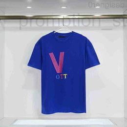 Men's T-Shirts Designer popular 23SS T-shirts Letter Printed Tee Summer Mens And Womens Cotton Hip Hop High Street Tops XW13 M8I7