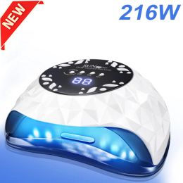 Bits Uv Led Nail Lamp Nail Dryer for Curing All Gel Polish with Auto Sensor Manicure Pedicure Salon Tool Nail Equipment Professional