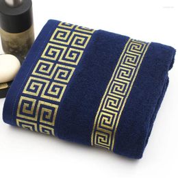 Towel Cotton High Quality Face Bath Towels White Blue Bathroom Soft Feel Highly Absorbent Shower El Multi-color 70x140cm