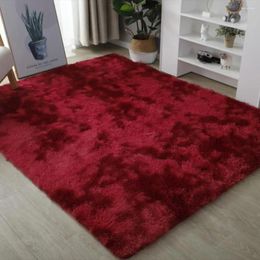 Carpets Super Soft Rug Plush Area Fluffy Tie-dye Modern Star Design For Room Bedroom Kids Non-slip Machine