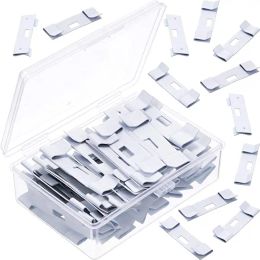 Accessories Vertical Blind Repair Vane Savers Blind Repair Clip Vertical Blind Repair Tabs, Window Blinds Replacement, White (30)