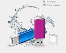 10PCSlot Colour USB Flash Drive 20 4GB 8GB 16GB Mini Memory Stick Pendrive 32GB 64GB 128GB USB Disc Custom Logo8542603