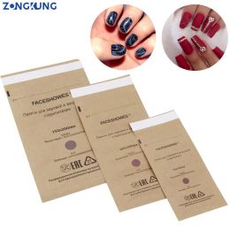 Treatments 50/300Pcs Nail Steriliser Manicure Bag Nailart Tools Kraft Bags Dry Heat Disposable Sterilisation Disinfection Machine Accessory