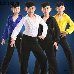 Stage Wear Children's Latin Dance Costumes Boys' And Girls'