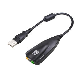 USB Sound Card Virtual 7.1 External USB o Adapter USB to Jack 3.5mm Earphone Micphone Sound Card for Laptop Notebook new4687913