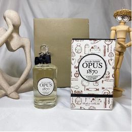 Men Woman Perfume Eau De Toilette For Man Opus 1870 Natural Spray 100ml 3.4 FL.OZ Scent Long Lasting Fragrances Deodorant Men Long Lasting Fruity Cologne