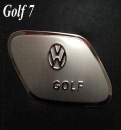 2014 Vw Golf 7 MK7 Stainless Steel Fuel/Gas/Oil Tank Cover Tank Cap Trim for Vw Golf 7 Car Styling Accessories2982504