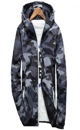 Spring Jacket Men Windbreaker Camouflage Jackets Mens Casual Hooded Luminous Zipper 4xl Streetwear Camo Coats Jaqueta Masculina1 M4636955