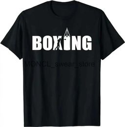 Men's T-Shirts Boxing Lover Gym Boxer Kickboxing Kickboxer Enthusiast T-Shirt Unisex Style Shirts for Men Clothing Tees Custom Printed TShirt H240408