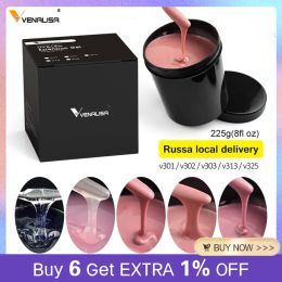 Gel 8 oz CANNI Nail UV Extension Gel Soak Off Gel Varnish Camouflage Nails Venalisa Sculpture Gel UV Construction Gel 225 Grammes