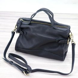 Bag Brand Handbags Women Bags High Quality Genuine Leather Crossbody For Ladies Black Shoulder Messenger Female Designer