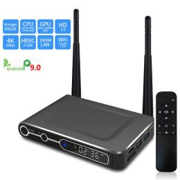 Box S78 Amlogic S922X Android TV Box DDR4 4GB 32GB Bluetooth 4.2 Media Player Dual Wifi 1000M Lan Smart Android Box 4K Set Top Box