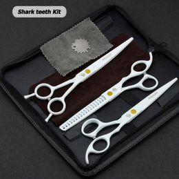7 inch pet dog gromming scissors kit up curved blade shears pet dog cutting scissors thinning scissors for dog grooming thinning r5942409