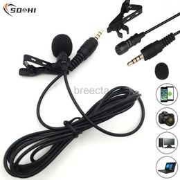 Microphones 3m Professionals Car Audio Microphone 3.5mm Clip Jack Plug Mic Stereo Mini Wired External Microphone For Auto DVD Radio 240408