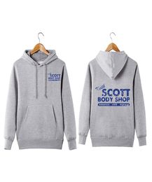 Vintage Style Keith Scott Body Shop Pullover Hoodie one tree hill car mechanic Keith Scott Body Shop Hoodie Sweatershirt CX2008079025760