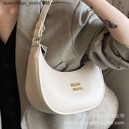 Shoulder Bag Factory 75% Discount Free Wholesale High End and for Women 2024 New Fashionable Trendy Single Shoulder Crossbody Spring Style Versatile Underarm