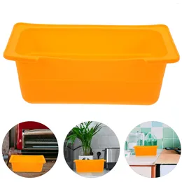 Take Out Containers BBQ Grill Liner Reusable Grease Cup For Cups Oven Catcher Liners Silica Camping Drip Pan Accessory