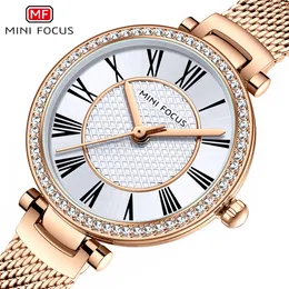 Fashion high quality designer womens watch Steel mesh with waterproof quartz watch