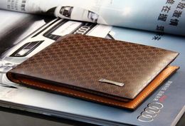 Designer 2019 Male Genuine Leather wallet Casual Short designer Card holder pocket Fashion Purse wallets for men 9543530