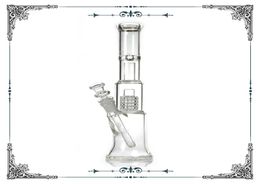 Mobius Glass Clear bongs Nano With Matrix Perc 13inches bubbler bong Water Pipes 18mm Pipe dome birdcage Percolator Dab Rigs Recyc8797605