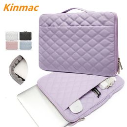 Brand Kinmac Laptop Bag 12131415156 Inch Women Lady Man Handle Sleeve Case For MacBook Air Pro133 Briefcase Dropship kc58 240408