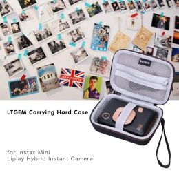 Connectors Ltgem Eva Carrying Hard Case for Instax Mini Liplay Hybrid Instant Camera