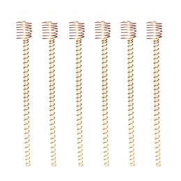 Supports 6 Pack Electroculture Gardening Copper Coil Antennas For Growing Vegetables With Electro Culture Coils