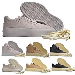 Fog High High Top Casual Scarpe uomini Donne Teatri Paura di God X Athletics 86 Hi Yellow Suede 2024 Sneakers da basket per esursioni da esterno Sneakers dimensione 5,5 - 12