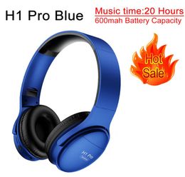 Pro Bluetooth Headphones Wireless Earphone Overear Noise HiFi Stereo Gaming Headset with Mic Support TF Card1659067
