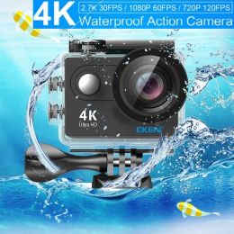 Cameras Original Action camera EKEN H9 / H9R remote Ultra HD 4K 1080P/60fps go waterproof camera WiFi 2.0 LCD 170D Lens Pro Sport Camera