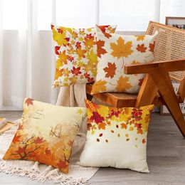 Pillow Linen Cotton Covers Exquisite Prints Home El Office Pillowcase With Zipper Decor Case For Sofa Car Cojines