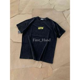 Sweatshirt Polo Shirt Kith Kith Tshirt 2023 Men Women Best Quality Vintage Digital Print Kith T-shit Tee Tops T Shirt 416 803