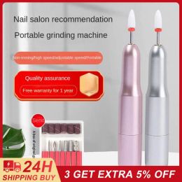 Drills Nail Art Pen Dead Skin Remover Nail Drill Sander Usb Charging Manicure Tool Electric Nail Polisher Manicure Machine Nail Remover