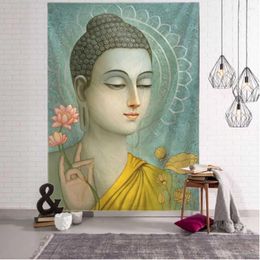 Tapestries Tapestry Buddha Meditation Home Decoration Wall Hanging Hippie Bohemian Mandala Aesthetics Room