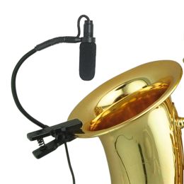 Microphones 3 Pin 4 PIN XLR Plug Saxophone Microphone Mini Omni Directional Type saxophone Microphone 3.5mm Music Instrument Sax Mic IM20