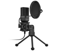 Yanmai SF777 14m Computer Game Recording Condenser Microphone with Pop Philtre Tripod Stand2131097