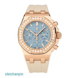 Highend AP Wrist Watch 26231OR.ZZ.A085CA.01 Unused Airbnb Royal Oak 18K Rose Gold Diamond Automatic Mechanical Womens Chronograph