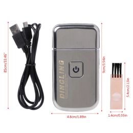 Shavers Mini USB Rechargeable Reciprocating Blade Electric for Razor Shaver KM5088 for N0PF