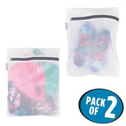 Laundry Bags 2 Pack Mesh Net Washing Bag Clothes Bra Sox Lingerie Underwear