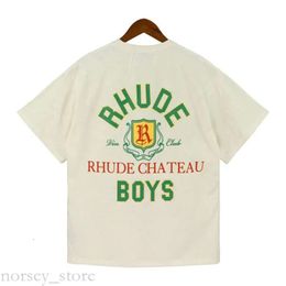 Mens Designer T Shirt Rhude Shirt Lettered Print T Shirt Couples For Men And Women Tshirt Cotton Is Loose In Summer Shirt A Wide Range Of Style 286 rhude short