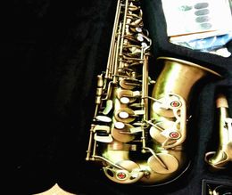 Alto Sax Classic Model Saxophone Eb Tune Antique Copper Simulation E Flat Sax With Case Mouthpiece Reeds Straps Professional2341255