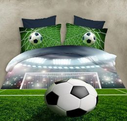 Bedding Sets 3D Boy Soccer Team Set Butterfly Duvet Cover Rose Bed Sheet Panda Pillowcase Bedclothes Quilt