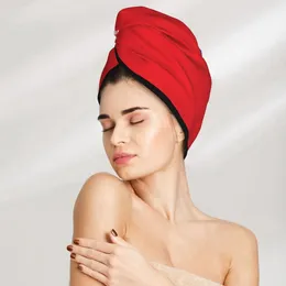 Towel Magic Microfiber Shower Cap South Korean Flag Bath Hat Dry Hair Quick Drying Soft Lady Turban Head