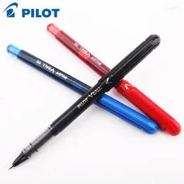 10pcs/Box Pilot LVE-10EF Gel Ink Pen Set Straight Liquid Rollerball Signature 0.5mm Fine Point School Stationery