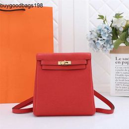 Designer Bag Backpack Bags Cordio 22cm Commuting Small Square Top Layer Cowhide Womens Handbag Handmade Wax Thread