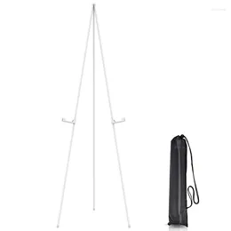 Hooks Easel Stand 63In Tall Easels Metal For Display Wedding Sign & Poster Holder