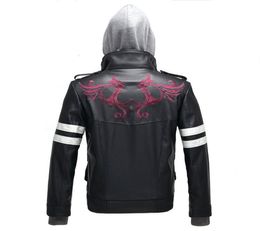 High Quality New Prototype Alex Mercer Cosplay Costume Embroidered Jacket PU Leather Coat Halloween Costumes for WomenMen S4XL1031085