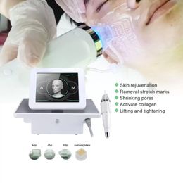 Slimming Machine Fractional Radio Frequency Microneedle Shrink Pores Skin Lifting Remove Stretch Marks 25Pin 64Pin Beauty Machine